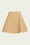 A.l.c Ella Mini Skirt In Desert Beige