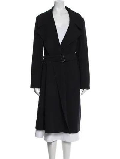 Pre-owned A.l.c Ellington Wool Coat In Blue
