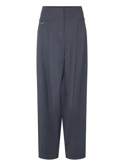 A.l.c Elliot Pleated Pocket Trousers In Blue