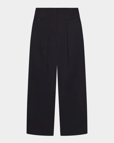 A.l.c Elliot Wide-leg Pants In Black