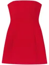 A.l.c A. L.c. Elsie Strapless Mini Dress In 红色