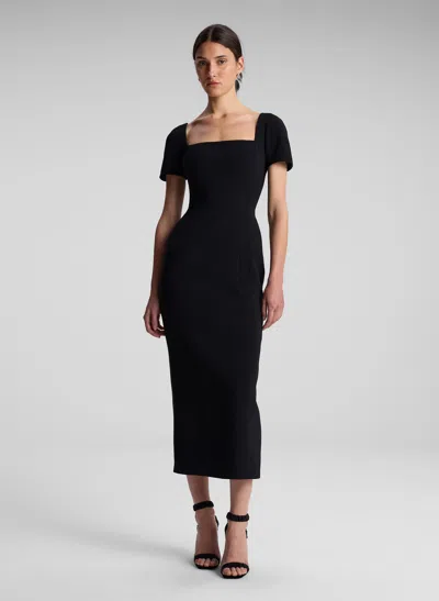 A.l.c Elvie Midi Dress In Black
