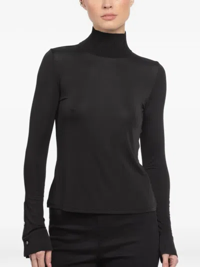 A.l.c Elyse Turtleneck Top In Brown