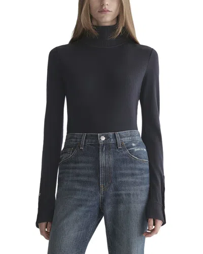 A.l.c A. L.c. Elyse Wool Top In Blue