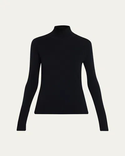 A.l.c Elyse Wool Turtleneck Sweater In Blue