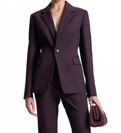 A.l.c Elza Jacket In Plum In Pink