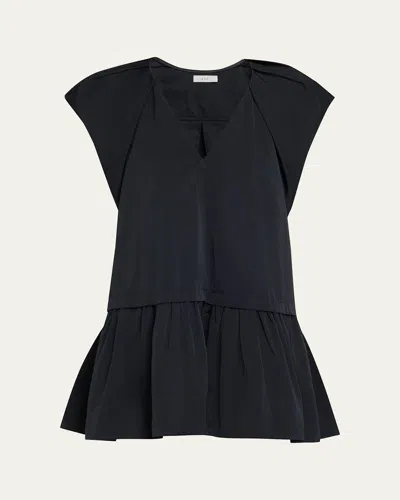 A.l.c Ember V-neck Mini Dress In Blue