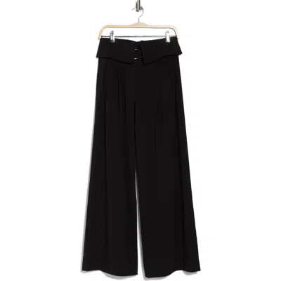 A.l.c . Emma Cotton Wide Leg Pants In Black