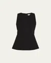 A.l.c Emma Sleeveless Structured Top In Black