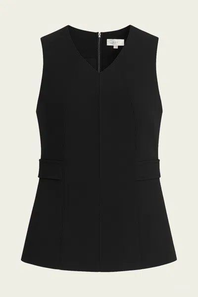 A.L.C EMMA TOP IN BLACK