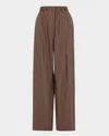 A.l.c Emmett Pinstripe Wide-leg Pants