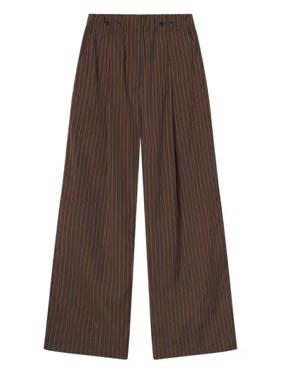 A.L.C EMMETT STRIPED TROUSERS