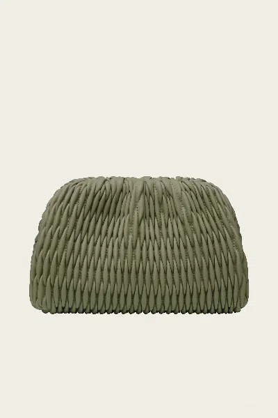 A.l.c Enzo Clutch Bag In Army