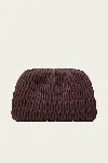 A.l.c Enzo Clutch Bag In Deep Plum