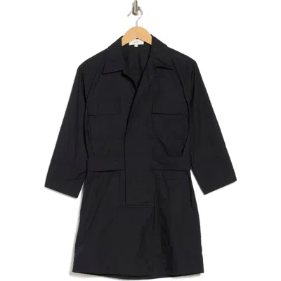 A.l.c . Evan Cotton Shirtdress In Blue
