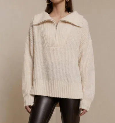 A.l.c Everett Sweater In White In Beige