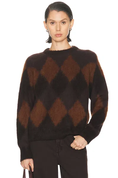 A.l.c Ezra Sweater In Brown