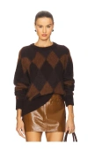 A.l.c Ezra Sweater In Animal Print