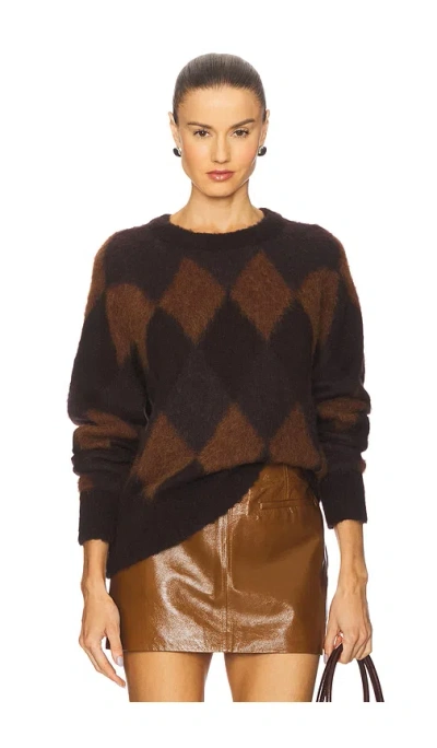 A.l.c Ezra Sweater In Animal Print