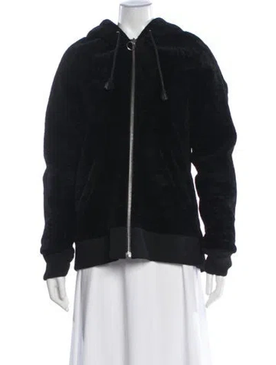 Pre-owned A.l.c Faux Fur Jacket In Multi