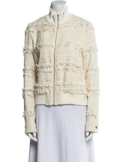 Pre-owned A.l.c Faux Fur Jacket In Neutral