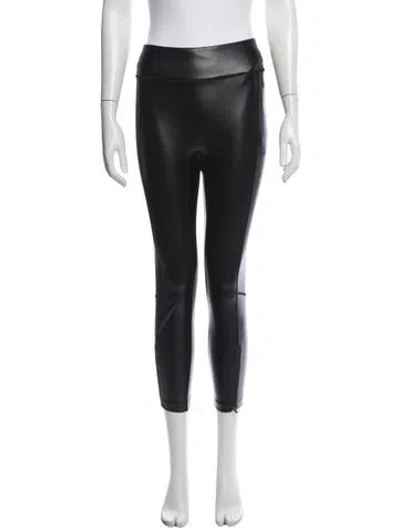 Pre-owned A.l.c Faux Leather Skinny Leg Pants W/ Tags In Brown