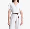 A.l.c Fay Linen Top In Cream In White