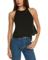 A.l.c A. L.c. Kinsa Ii Silk Top In Black