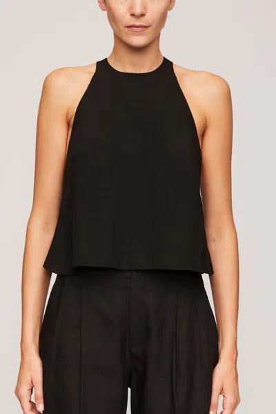 A.l.c Faye Top In Black In 黑色