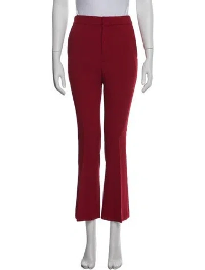 Pre-owned A.l.c Flared Pants In Red