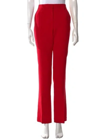 Pre-owned A.l.c Flared Pants In Red