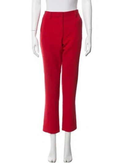 Pre-owned A.l.c Flared Pants In Red