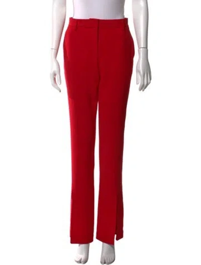 Pre-owned A.l.c Flared Pants In Red