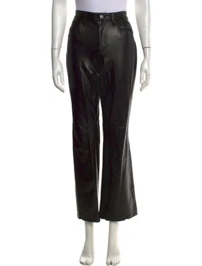 Pre-owned A.l.c Flared Pants In Black