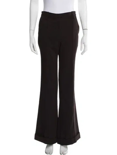 Pre-owned A.l.c Flared Pants In Black