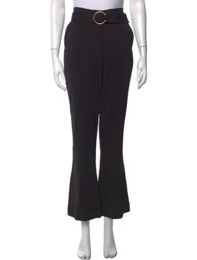 Pre-owned A.l.c Flared Pants In Black