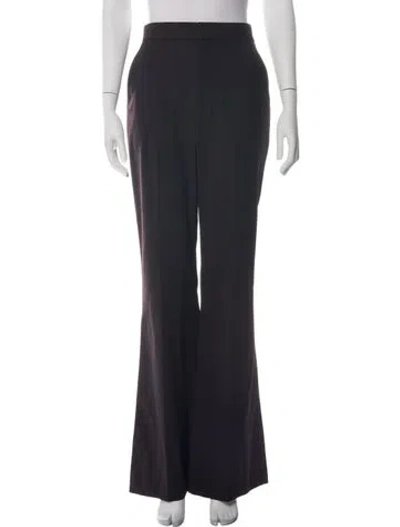 Pre-owned A.l.c Flared Pants In Black/blue