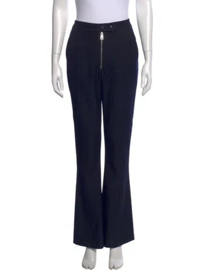 Pre-owned A.l.c Flared Pants In Blue