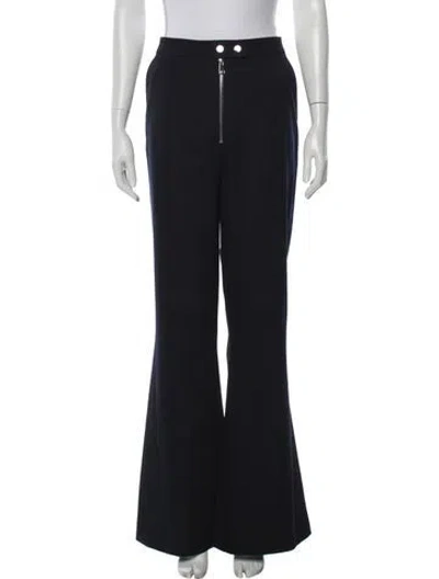 Pre-owned A.l.c Flared Pants In Blue