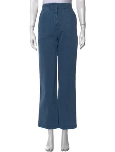 Pre-owned A.l.c Flared Pants In Blue