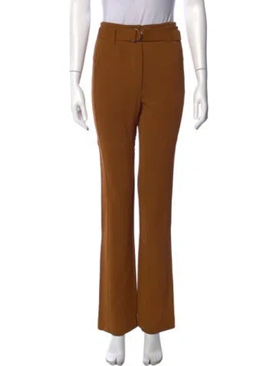 Pre-owned A.l.c Flared Pants In Neutral