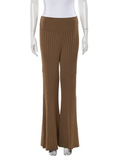 Pre-owned A.l.c Flared Pants In Neutrals
