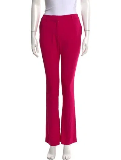 Pre-owned A.l.c Flared Pants In Pink