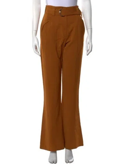 Pre-owned A.l.c Flared Pants W/ Tags In Brown