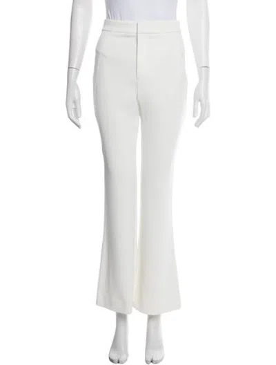 Pre-owned A.l.c Flared Pants In White