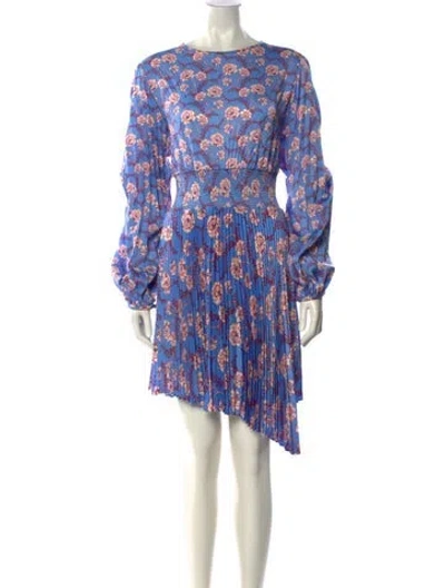 Pre-owned A.l.c Floral Print Mini Dress