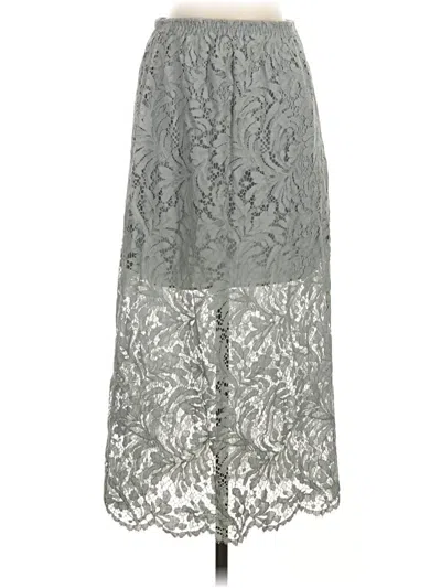 Pre-owned A.l.c Formal Skirt In Gray