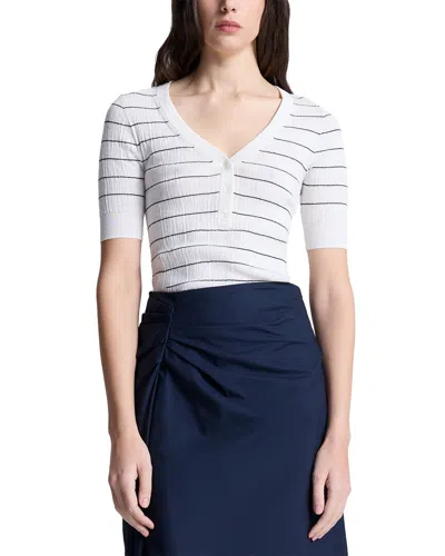 A.l.c . Francis Top In White