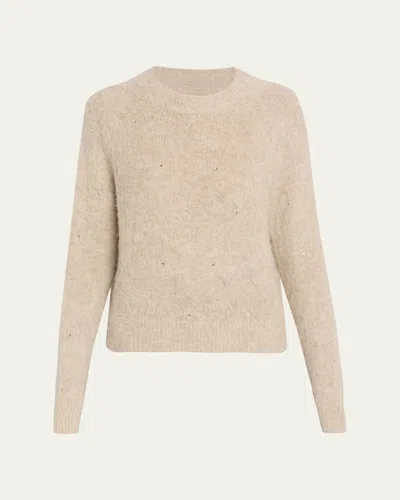 A.l.c Frankie Brushed Alpaca Sweater In Sand