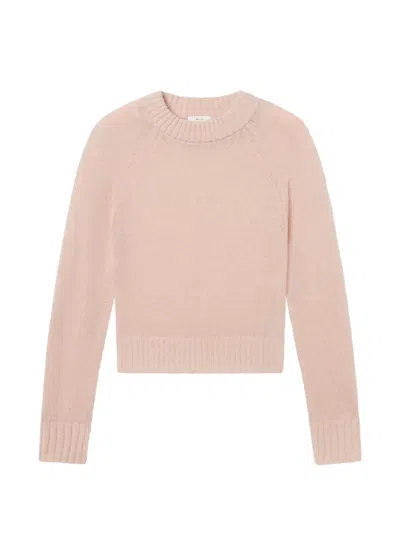 A.l.c Frankie Crew-neck Sweater In Pink